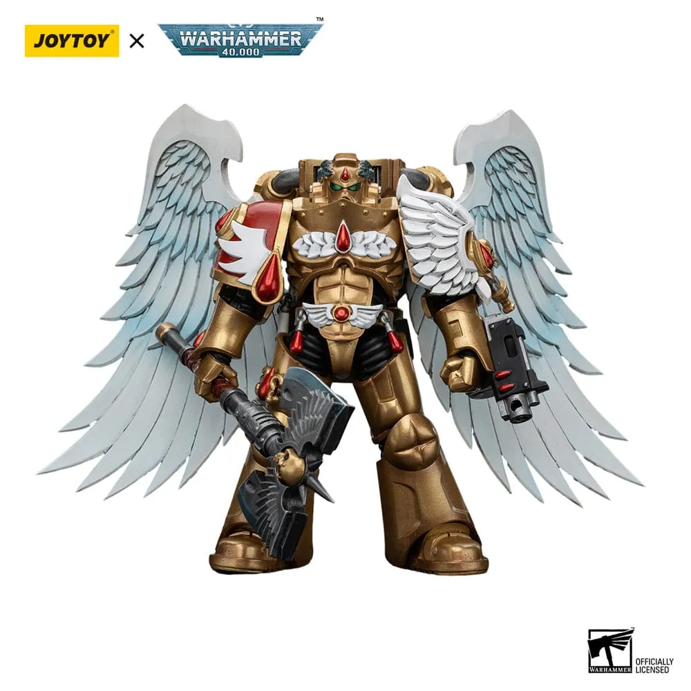Warhammer 40 000 Action Figure 1/18 Blood Angels Sanguinary Guard with Encarmine Axe 12 cm